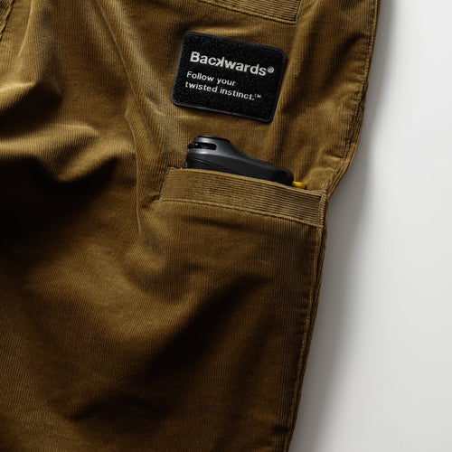 Corduroy Tech Wide Trouser