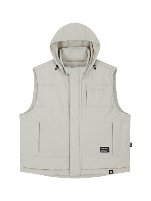 Primaloft Hidden Hoodie Heavy Puffer Vest