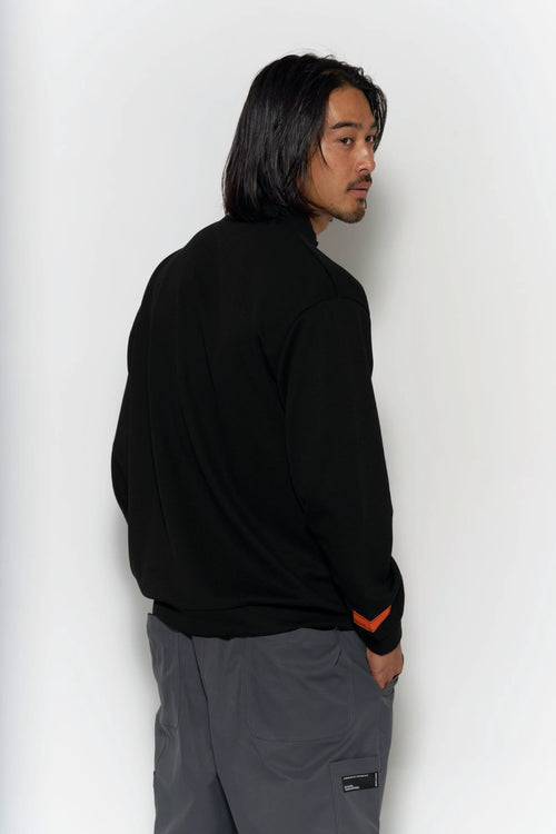 THERMAL STRETCH L/S MOCK NECK TEE