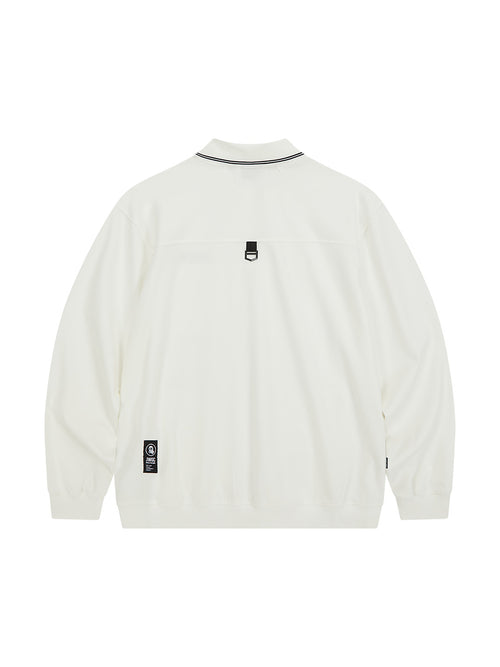 Gorden Collar Pocket Sweatshirts
