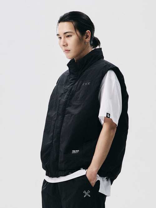 Primaloft Hidden Hoodie Heavy Puffer Vest