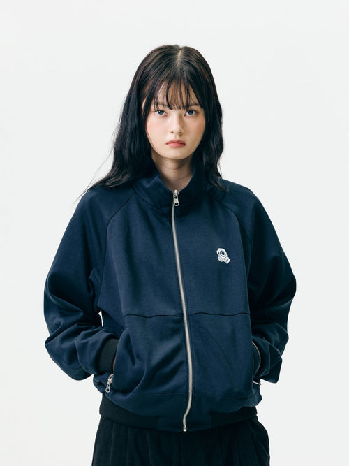 Reversible Highneck Souvenir Jacket