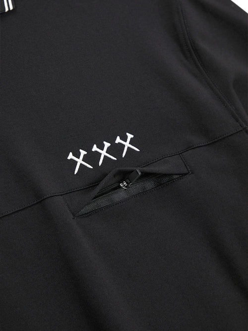 Gorden Collar Pocket Sweatshirts