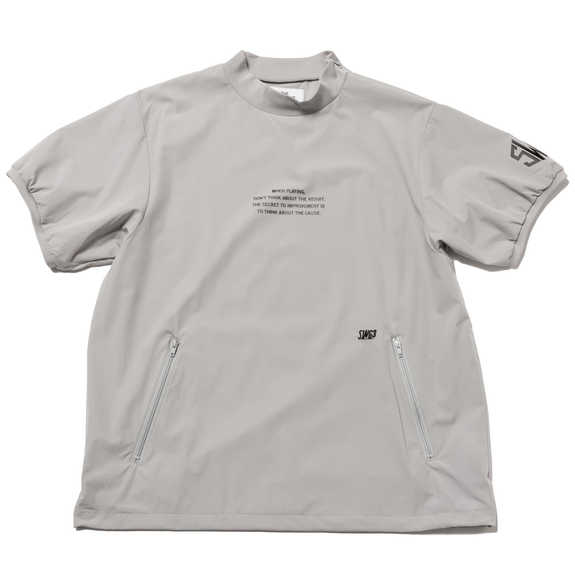 RUFFLOGブラックショートスリーブシャツ BEAMS HEART｜レタード オックス ビッグ ショートスリーブ