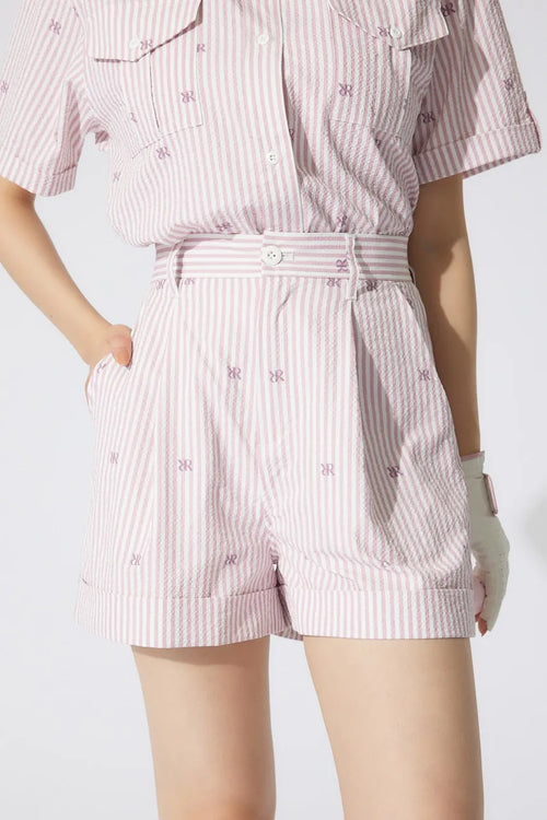 ORIGINAL LOGO TUCK SHORT PANTS