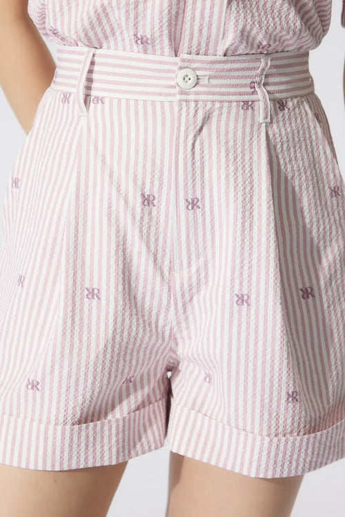 ORIGINAL LOGO TUCK SHORT PANTS
