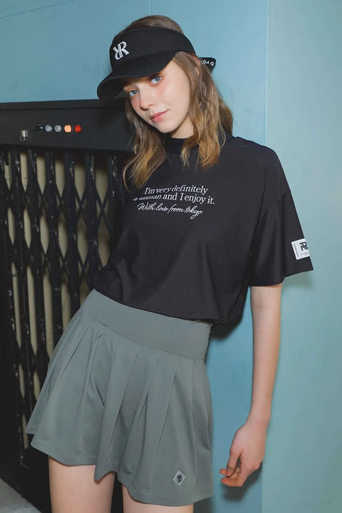 LOGO PRINT LOOSE T-shirts