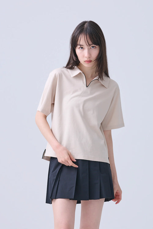 LINE POLO TOP