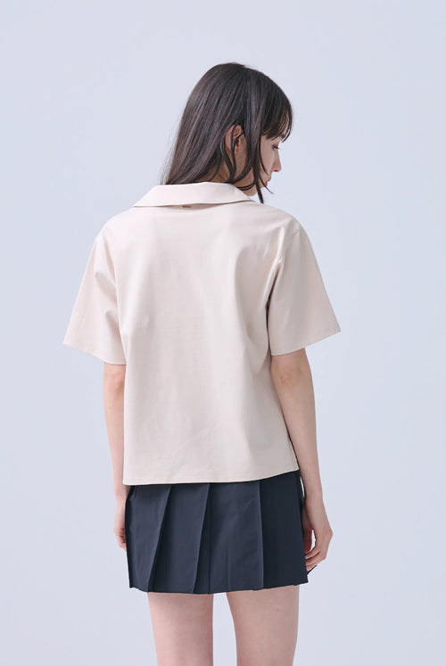 LINE POLO TOP