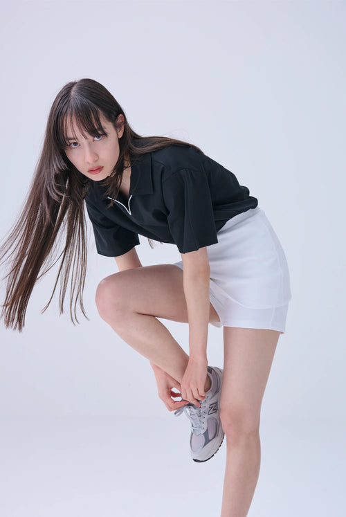 LINE POLO TOP
