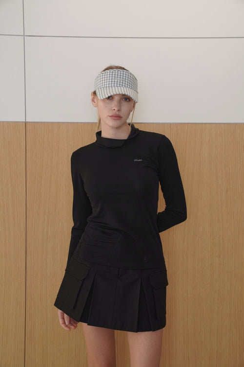 Gingham Check SUNVISOR