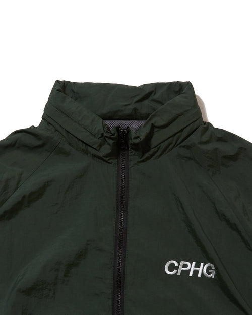 #NAGG HOOD IN NYLON JACKET GREEN