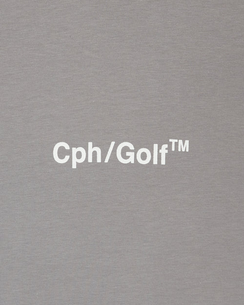SHELTECH×Cph/Golf #DIGNIFIED LOGO HALF SLEEVE TEE