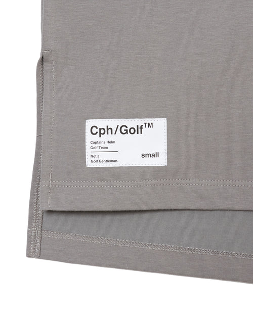 SHELTECH×Cph/Golf #DIGNIFIED LOGO HALF SLEEVE TEE