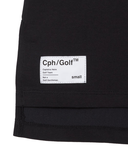 SHELTECH×Cph/Golf #DIGNIFIED LOGO HALF SLEEVE TEE