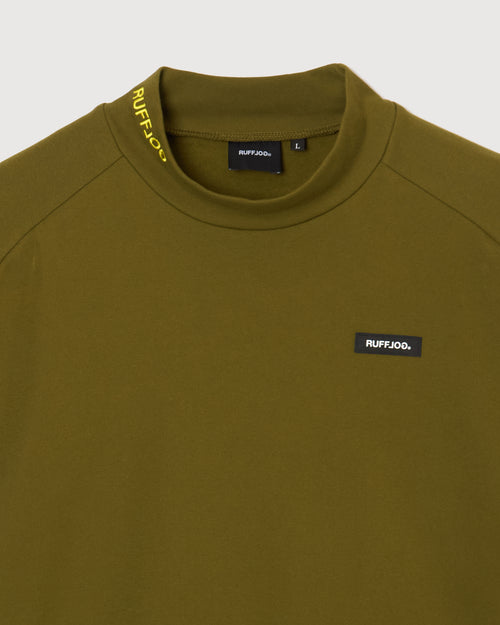 RAGLAN SLEEVE L/S MOCK NECK