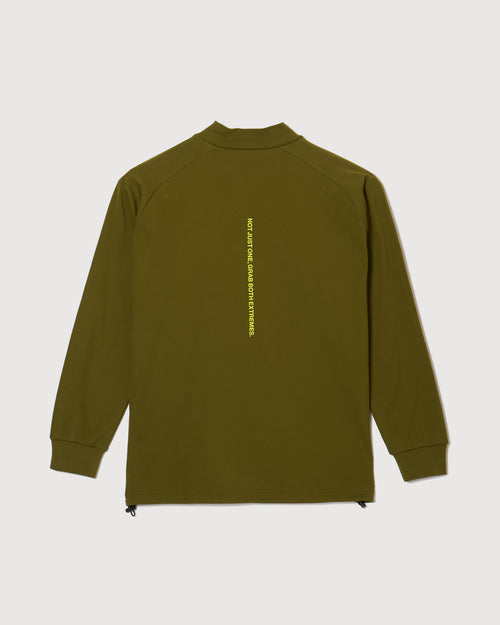RAGLAN SLEEVE L/S MOCK NECK