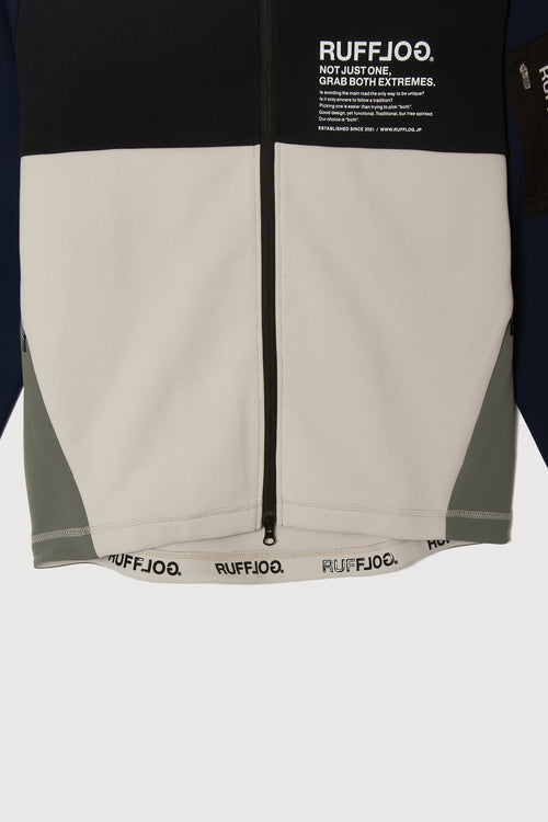 TC BICOLOR STRETCH HOODIE JACKET