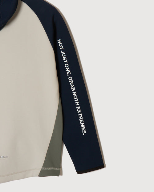 TC BICOLOR STRETCH HOODIE JACKET