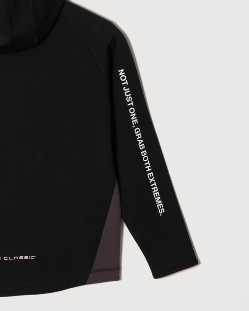 TC BICOLOR STRETCH HOODIE JACKET