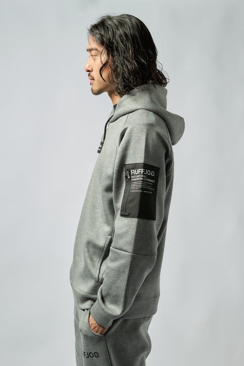 MULTIWAY WARM-UP HOODIE JACKET