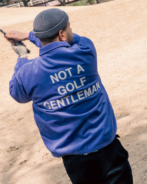 #GENTLEMAN CORDUROY COACH JACKET