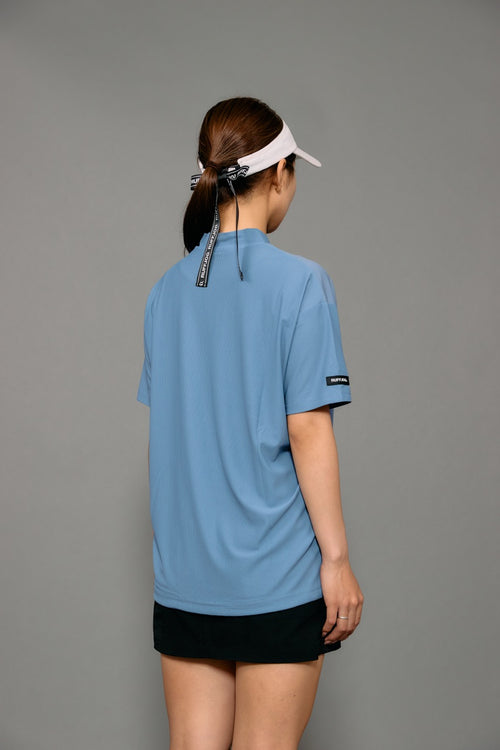 WM COOL FLEX MESH MOCK NECK SHIRTS