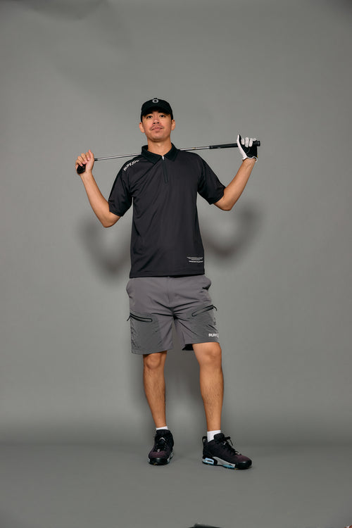 AERO ZIP POLO SHIRTS