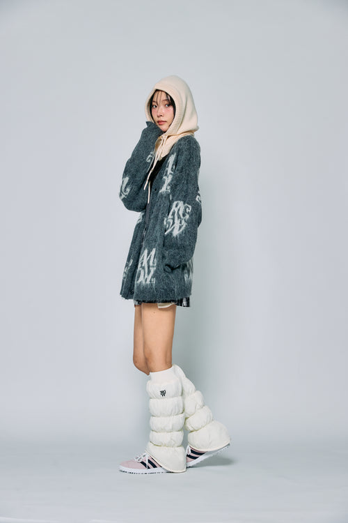 RW icon logo cardigan