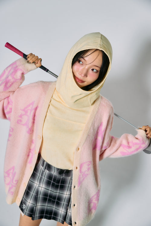 RW icon logo cardigan