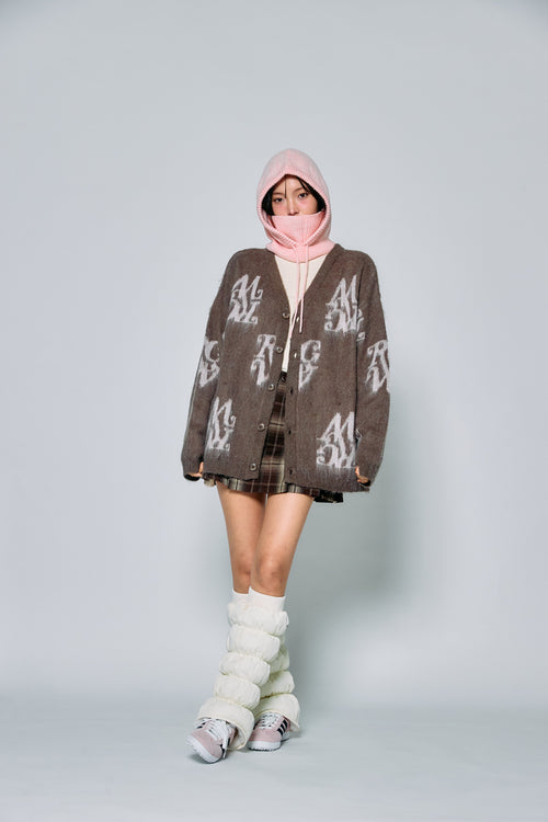 RW icon logo cardigan