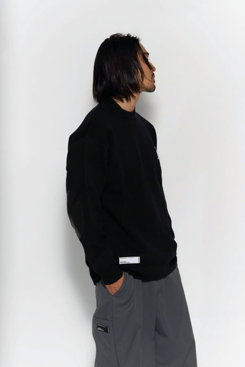 PATCH&BACKSHOT KNIT