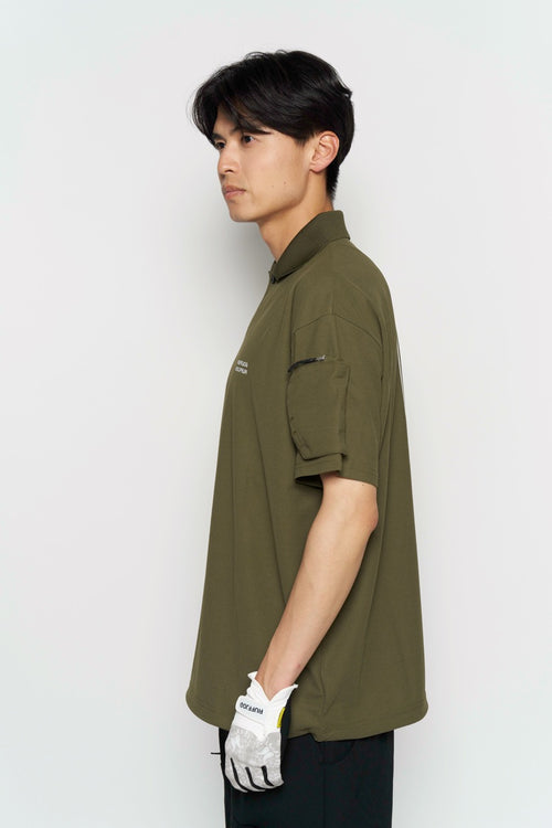 BEHIND SQUARE RG LOGO POLO SHIRTS
