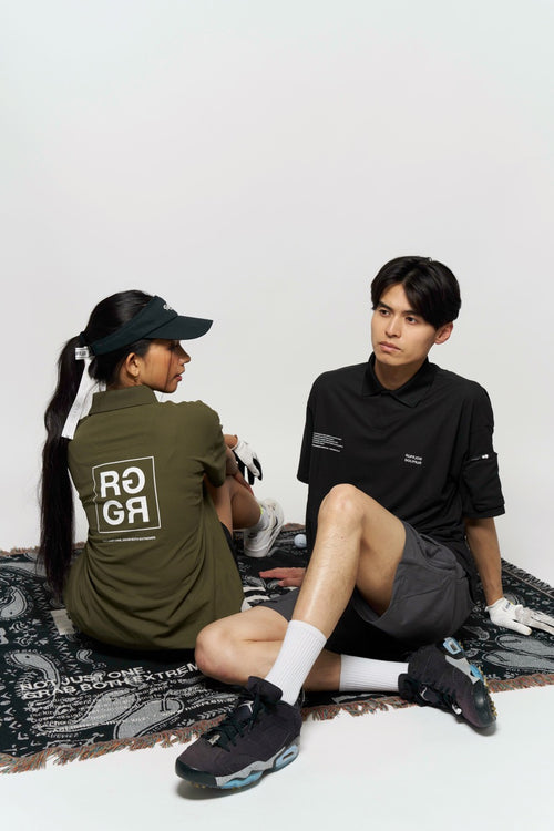 WM BEHIND SQUARE RG LOGO POLO SHIRTS