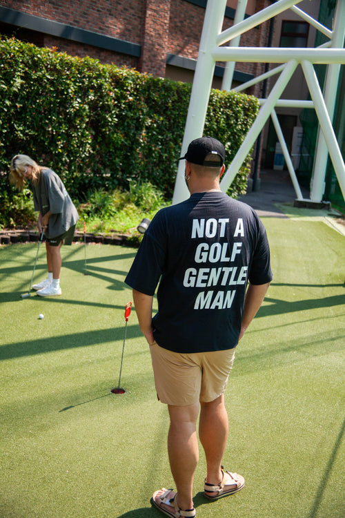 SHELTECH × Cph Golf #FRONT POCKET GENTLEMAN MOCK NECK TEE(9/8以降順次配送)