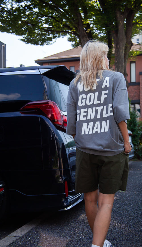 SHELTECH × Cph Golf #FRONT POCKET GENTLEMAN MOCK NECK TEE(9/8以降順次配送)