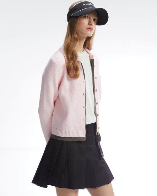 BUTTON-UP KNIT CARDIGAN