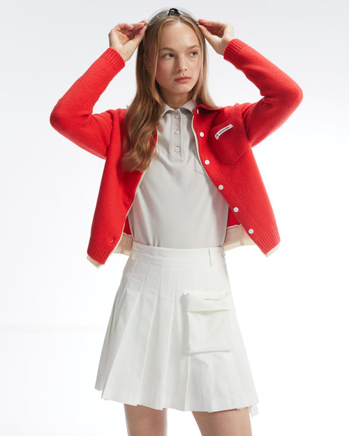 BUTTON-UP KNIT CARDIGAN
