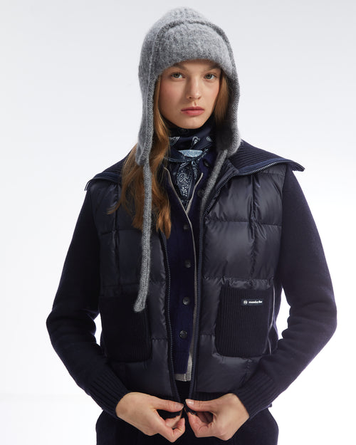 Soft earflap beanie