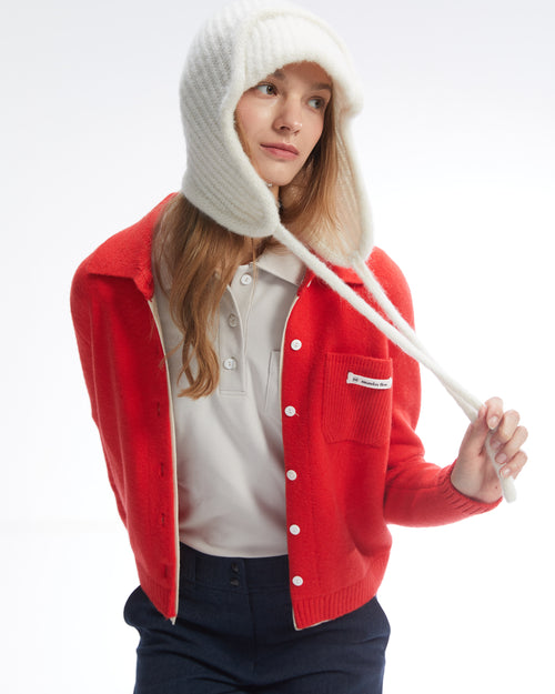 BUTTON-UP KNIT CARDIGAN