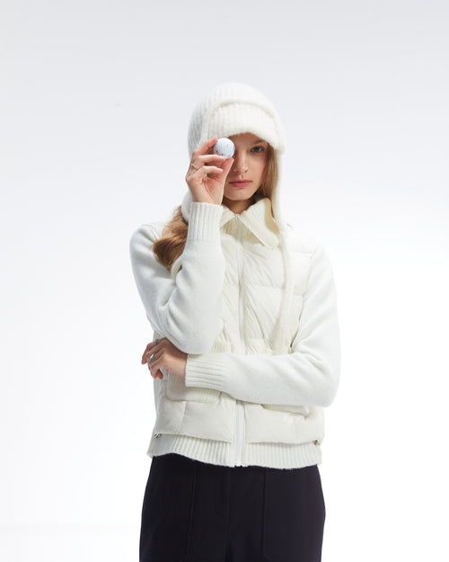 Soft earflap beanie