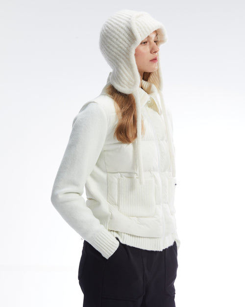 Soft earflap beanie
