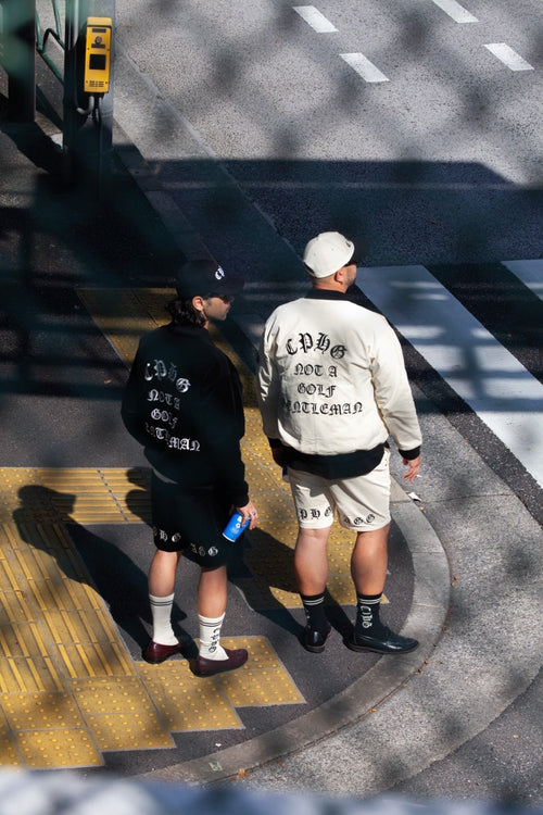 OLD ENGLISH LOGO STADIUM JACKET