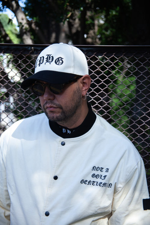 OLD ENGLISH LOGO STADIUM JACKET
