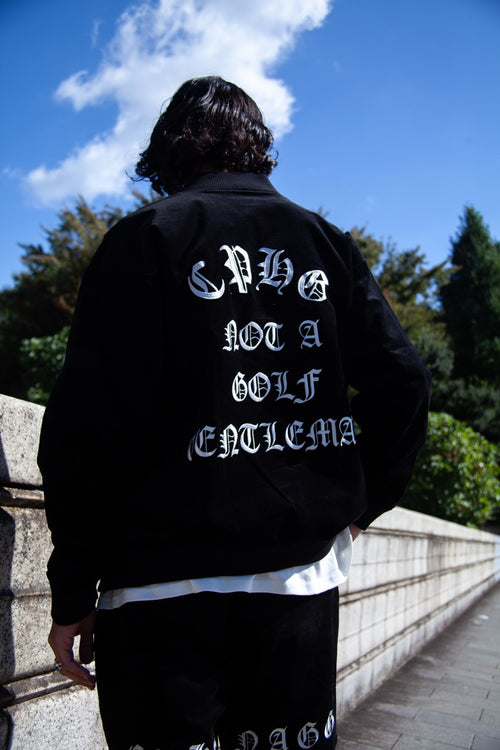 OLD ENGLISH LOGO STADIUM JACKET