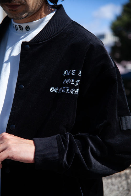 OLD ENGLISH LOGO STADIUM JACKET