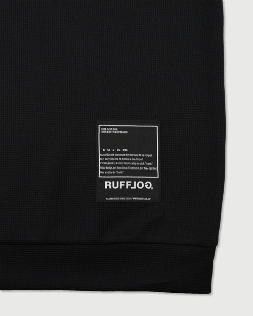 THERMAL STRETCH L/S MOCK NECK TEE