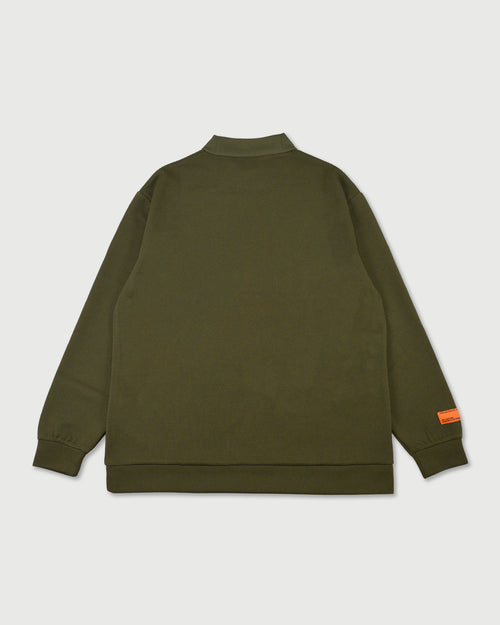 THERMAL STRETCH L/S MOCK NECK TEE