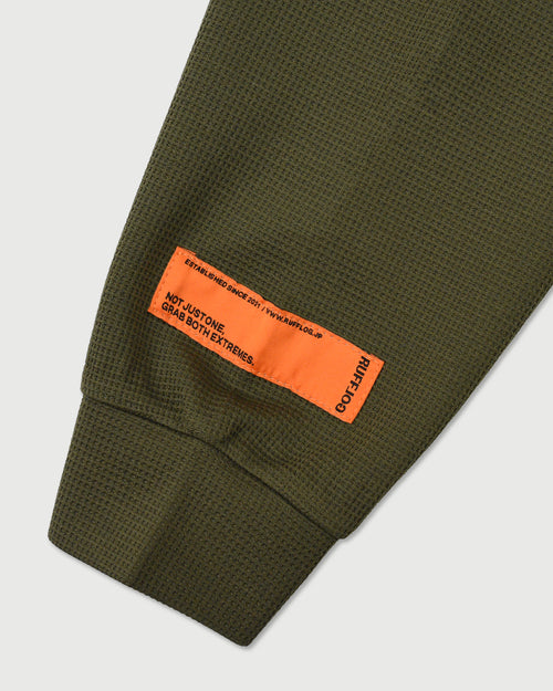 THERMAL STRETCH L/S MOCK NECK TEE