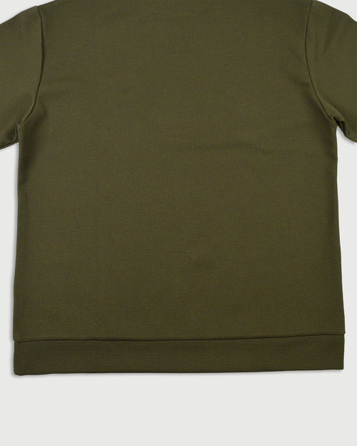 THERMAL STRETCH L/S MOCK NECK TEE